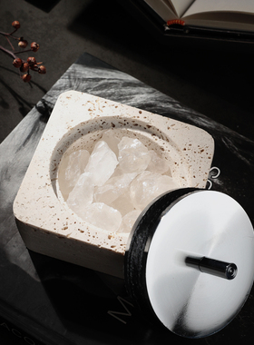 洗手间香薰洞石无火轻奢