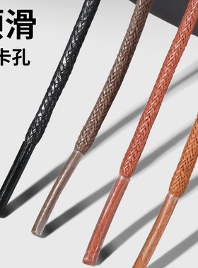 皮鞋鞋带黑色皮鞋打蜡