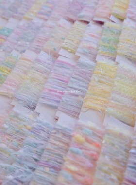 手染线特色线手工编织毛线手混线