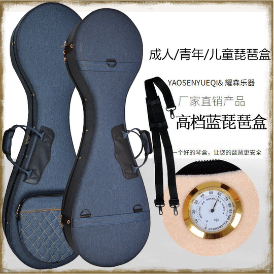 琵琶配件防水防震成人琵琶盒琴盒牛津布可背可提琵琶盒子箱子弦码