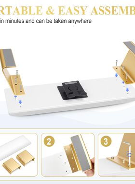 U型金属耐磨带手机支架美甲手枕
