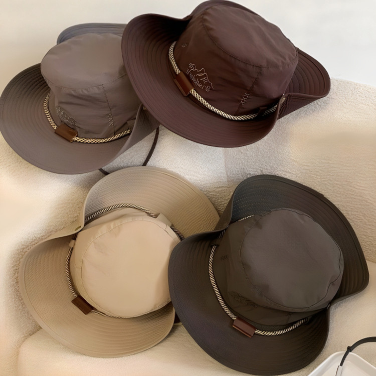 帽子遮阳帽牛仔男女徒步登山露营渔夫帽户外钓鱼紫外线防晒西部,淘宝优惠券,粉丝福利购,淘宝优惠卷