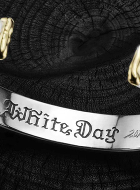 【预】BWL正品银饰  天然宝石Malibu店铺限定平打手镯 WD-B01/C