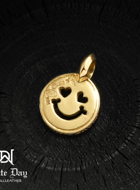 BWL18K金星星眼笑脸吊坠