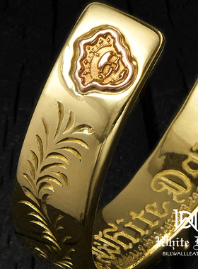 18K金纯手工打造手镯WD限定手镯