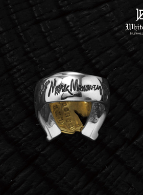 马头戒指R486活动新品鎏金宝石