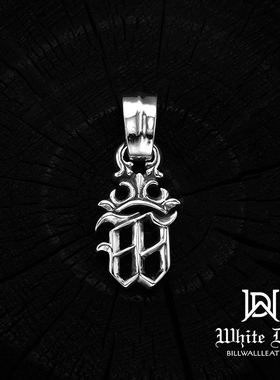 男女纯银吊坠BillWallLeather