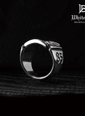 勋章美式风纯银质感戒指