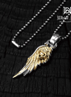 个性百搭嘻哈风高级感骷髅吊坠