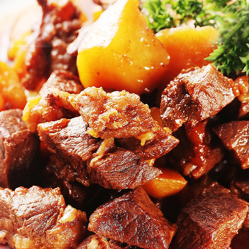 美享时刻旗舰店进口原切筋头巴脑4斤真牛肉新鲜冷冻生鲜火锅未腌制下酒碎牛筋3