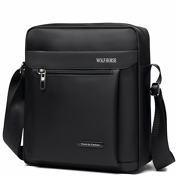 Men's waterproof and wear-resistant business casual shoulder crossbody bag