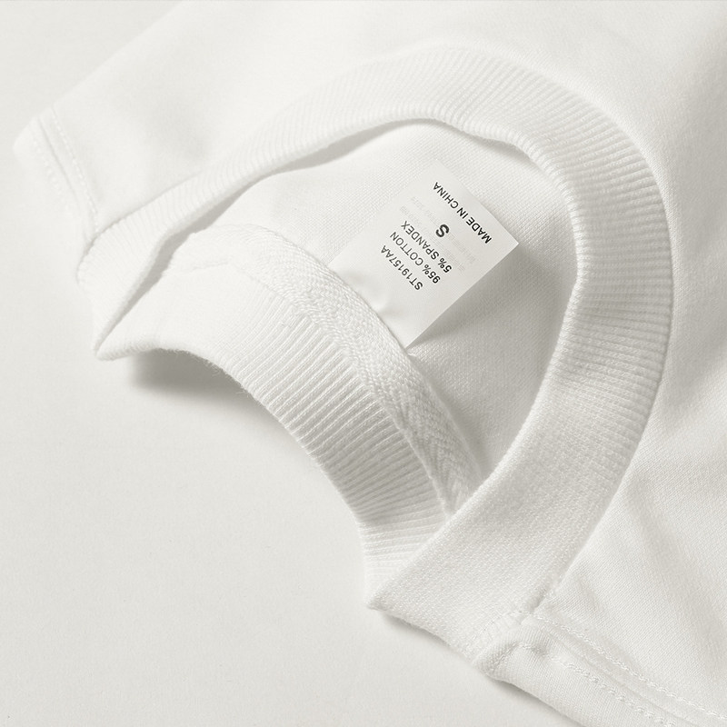 日本白色春秋宽松纯棉套头衫卫衣 尚妍臣卫衣/绒衫