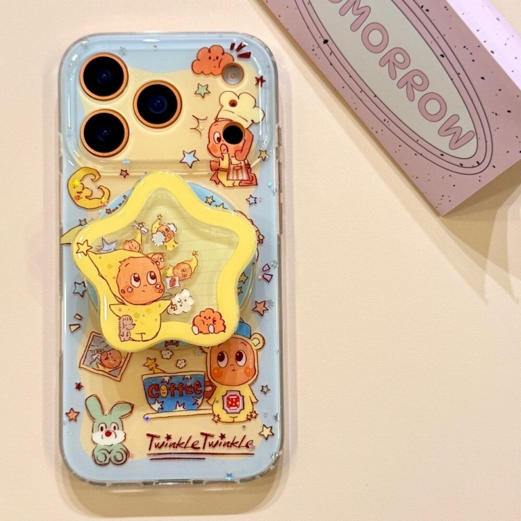 星星人摇摇乐磁吸支架适用小米14T/13TPRO/NOTE14手机壳pocox6/X3GT/F7/F5红米13R可爱14C/C75/C55/11S/M7pro - 图0