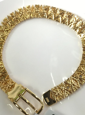 向卉意大利中古925银大鱼海棠系列之金鸢尾花