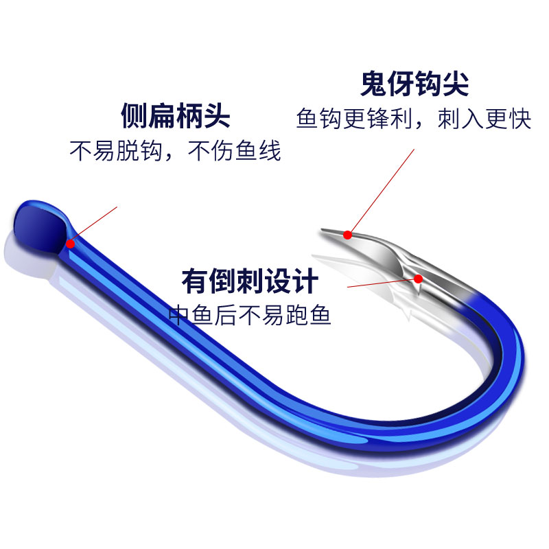 日本进口鱼钓鱼钩散装正品伊豆歪嘴伊势尼新关东有无倒刺鲫鱼钩子 日本进口鱼钓鱼钩散装正品伊豆歪嘴伊势尼新关东有无倒刺鲫鱼钩子