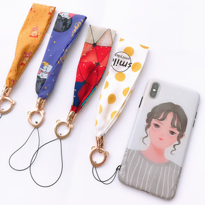 丝巾挂绳短款手绳