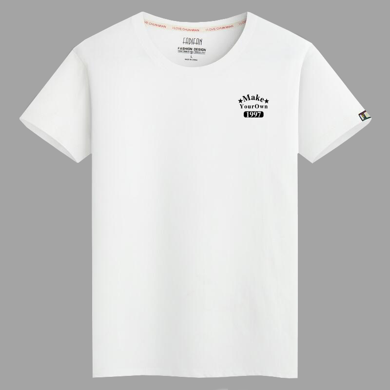 法迪梵2018新款纯棉男士短袖t恤 法迪梵T恤