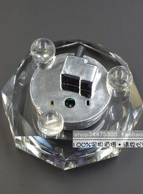 七彩水晶琉璃工艺品插电发光底座