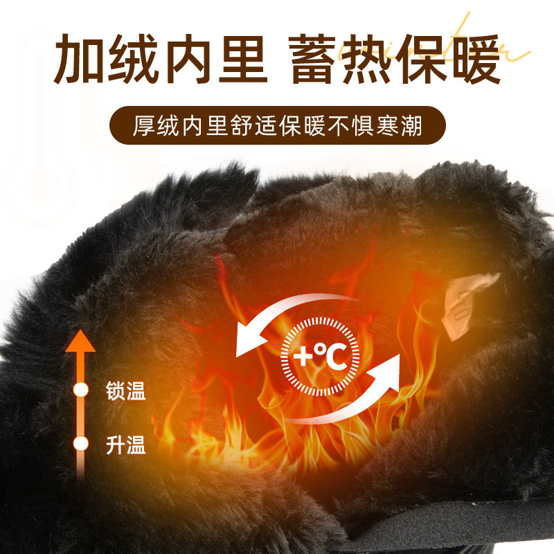 大东棉靴女鞋冬新款时尚休闲简约平底侧拉链中跟圆头D1125,淘宝优惠券,粉丝福利购,淘宝优惠卷