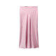 ZA summer new European and American style slim mid-length straight skirt high waist silk satin texture midi skirt 5427421