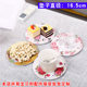 European melamine imitation porcelain anti-scalding heat-resistant pot mattress bone spit plate