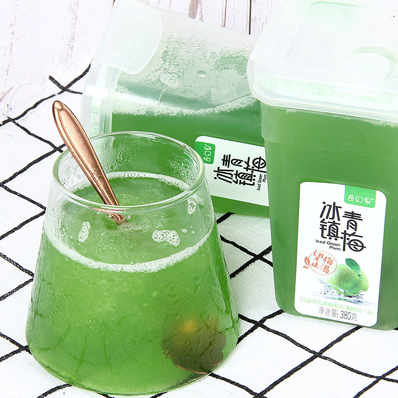奇幻果冰镇青梅汁380gx6夏季酸梅汤 旺通食品纯果蔬汁