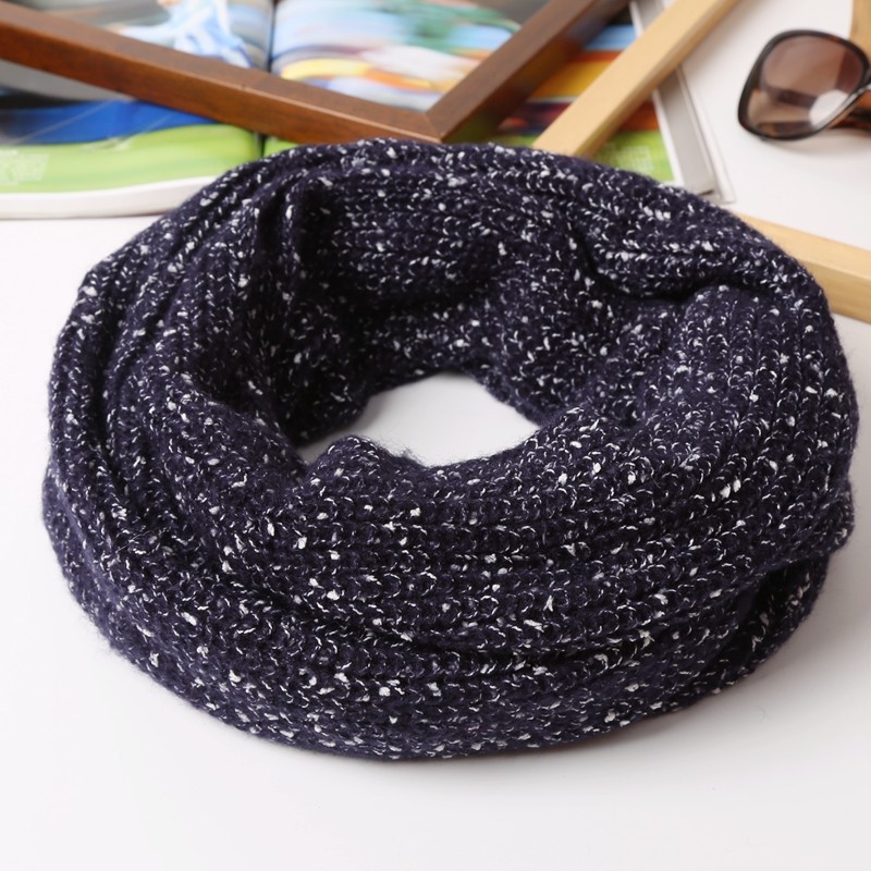 2023秋冬季新款韩版男女情侣款加厚保暖围脖套头百搭针织毛线围巾,淘宝优惠券,粉丝福利购,淘宝优惠卷