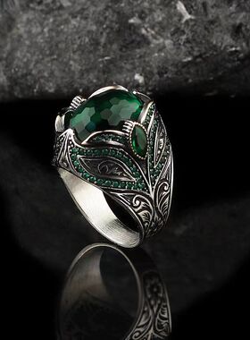 欧美饰品时尚个性戒指金属简约精美欧美戒指男