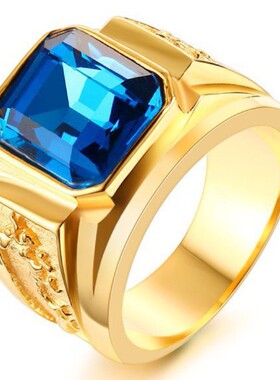 热卖指时尚环王甘道夫戒指男哈迪斯神话复古饰品北极狼造型指环男