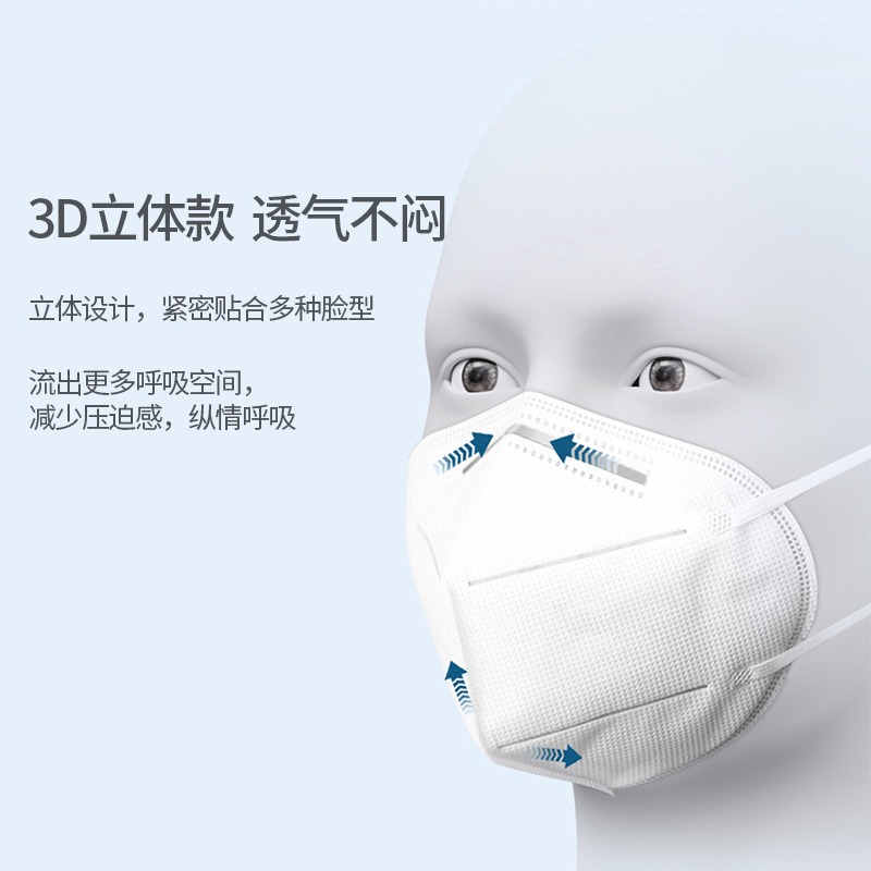 n95型医用防护口罩医疗级别一次性医护专用3d立体官方正品囗罩ZT - 图0