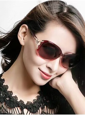 纯水晶石太阳眼镜女2025年