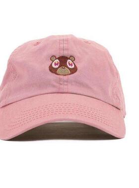 Kanye West Ye Bear Dad Hat 小熊刺绣帽子男女棒球帽鸭舌帽