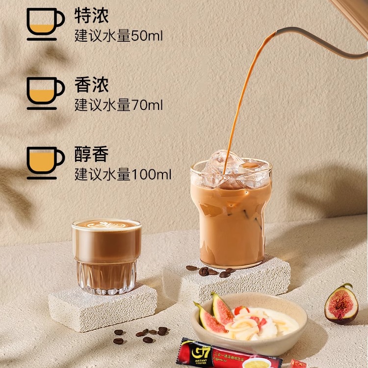 【G7旗舰店】越南进口正品原味三合一速溶咖啡提神学生袋装-图1