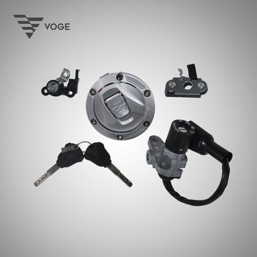 隆鑫VOGE无极LX200AC 300R 300RR 300AC 500R 250RR套锁全车锁 - 图2