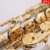 SEROLLAN Saint Laurent Nhạc cụ B-phẳng Alto Saxophone Trắng Đồng Bass Tăng cường giai điệu Đảm bảo - Nhạc cụ phương Tây