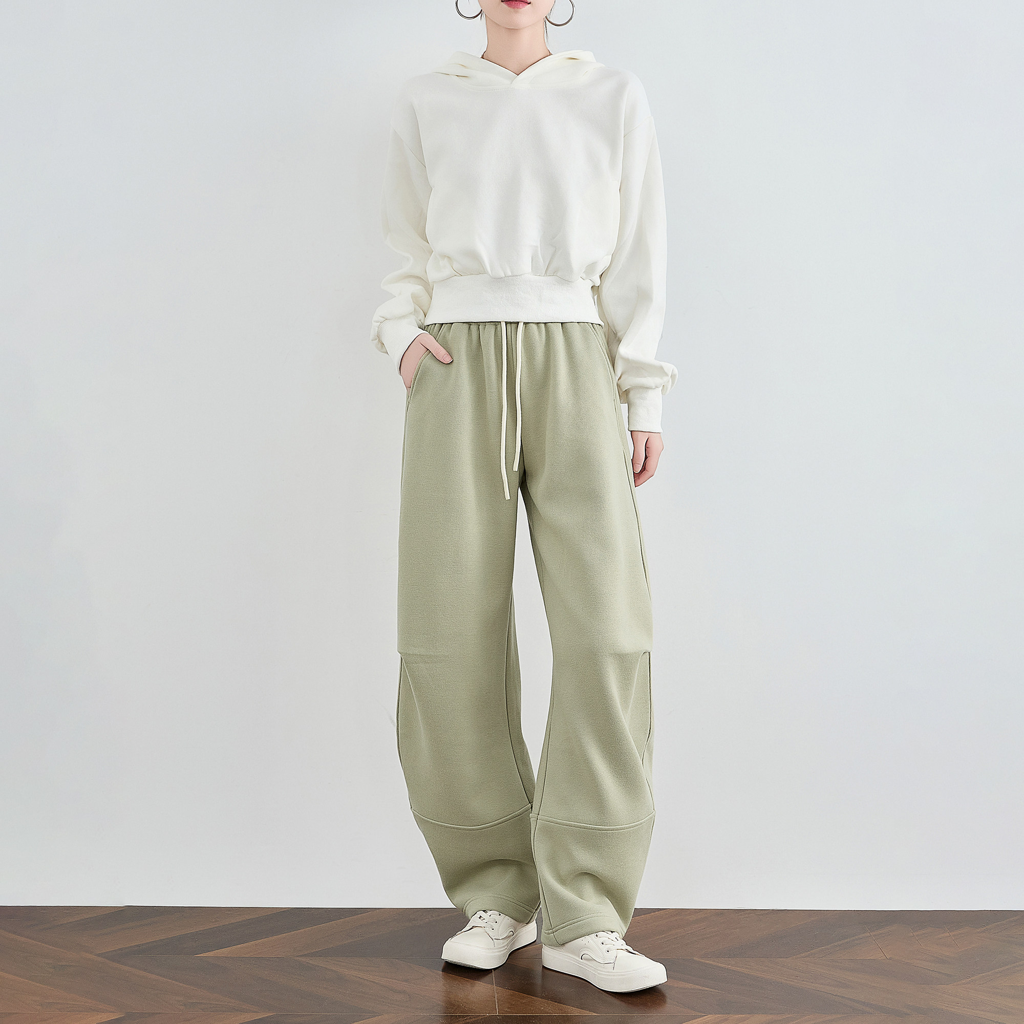 【清仓】新款阔腿裤高腰显瘦休闲裤宽松运动卫裤小个子香蕉裤,淘宝优惠券,粉丝福利购,淘宝优惠卷