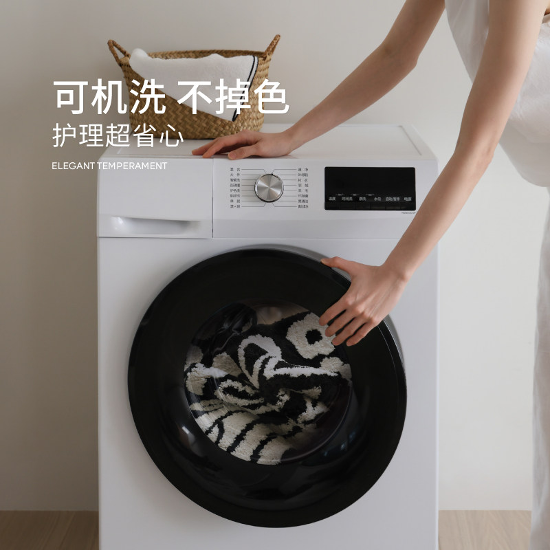 赛波斯蝶恋花床边毯异形蝴蝶地毯可机洗轻奢高级感客厅衣帽间卧室,淘宝优惠券,粉丝福利购,淘宝优惠卷