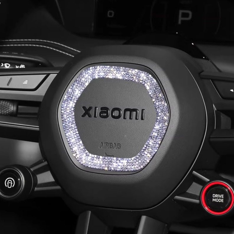 适用于小米汽车YU7su7方向盘钻石贴装饰贴改装专用内饰镶钻车标钻,淘宝优惠券,粉丝福利购,淘宝优惠卷