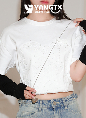 杨同学｜银色爱心2025新款项链