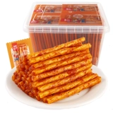 Shuangzi Beef Legend Legend Legend Spicy Bean Super Roll Bean Skin снимает маленькие закуски закуски, острая детство классическая повседневная еда