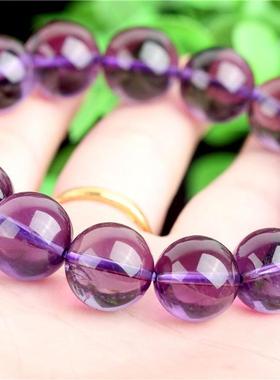 原矿紫水晶手链男女款水晶手链紫