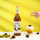 MONIN roasted chestnut flavored syrup glass bottle