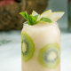 MONIN kiwi flavored syrup glass bottle