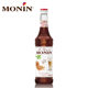 MONIN tangerine peel flavored syrup in glass bottle