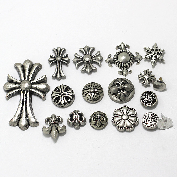 复古藏银铆钉钮扣 男外套装饰扣女牛仔衣裤扣皮包纽扣DIY帽钉扣子,淘宝优惠券,粉丝福利购,淘宝优惠卷