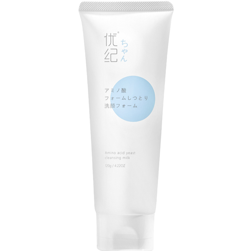 优纪女氨基酸酵母深度清洁洗面奶 优纪洁面