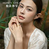 Honey Gold Jewelry Gold Ring Pure Gold Ancient Dharma and Tibetan Culture Series Secret Word Wheel Ring HGH1706