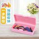 Transparent storage box plastic box flat storage box