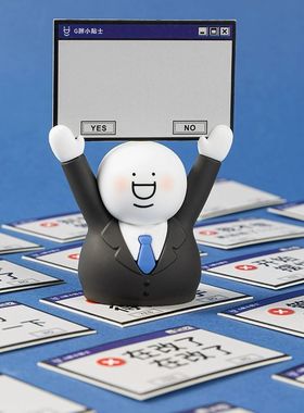 小蓝和他的朋友摆件便利贴夹子