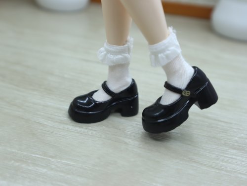 小布blythe 6分娃鞋松糕萝莉鞋 azone娃娃 ob22 ob24素体 bjd鞋子 - 图2